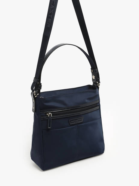 Cross Body Tas Basic Vernis Lancaster Blauw basic vernis 514-60 ander zicht 1