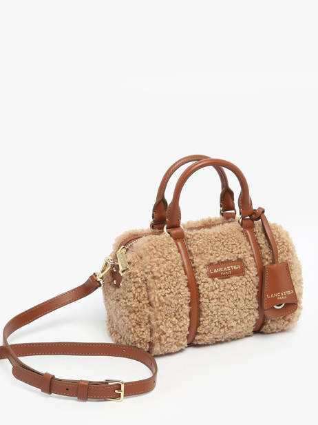 Cross Body Tas Moumoute Lancaster Bruin moumoute 53 ander zicht 2