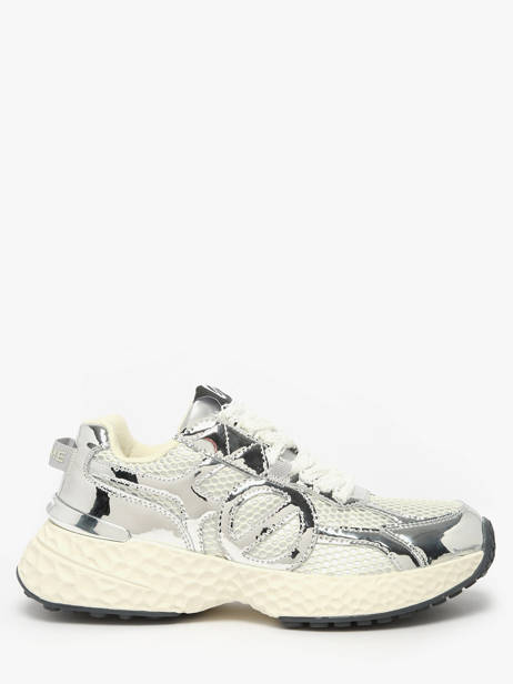 Sneakers En Cuir No name Argent accessoires CRDD04AL