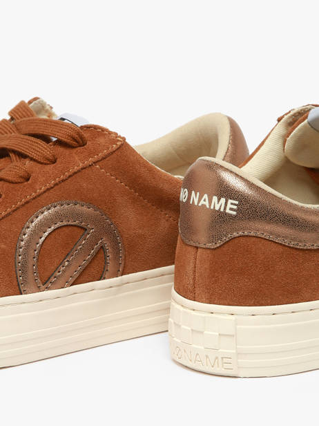 Sneakers En Cuir No name Marron accessoires ACEZ04KC vue secondaire 2