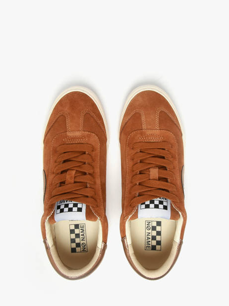 Sneakers En Cuir No name Marron accessoires ACEZ04KC vue secondaire 3