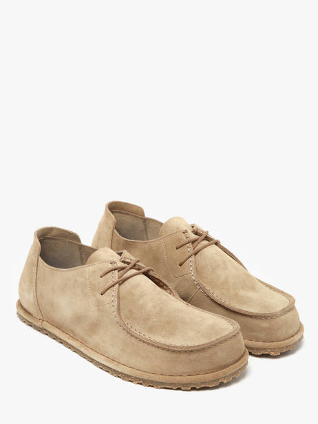 Chaussures Derbies En Cuir Birkenstock Beige men 1027274 vue secondaire 1