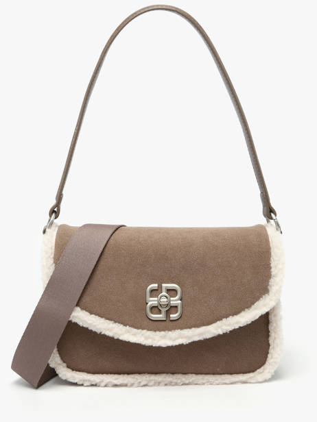 Sac Porté épaule Sheep David jones Marron sheep CM7753