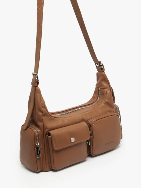 Sac Porté épaule Soft Caramella Cuir Lancaster Beige soft caramella 7 vue secondaire 2