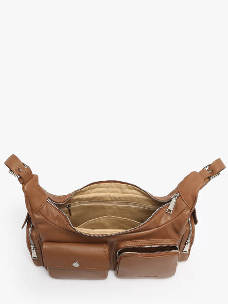Sac Porté épaule Soft Caramella Cuir Lancaster Beige soft caramella 7 vue secondaire 3