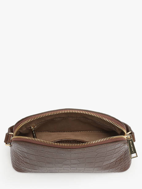 Cross Body Tas Exo Leder Lancaster Bruin exo 113 ander zicht 2