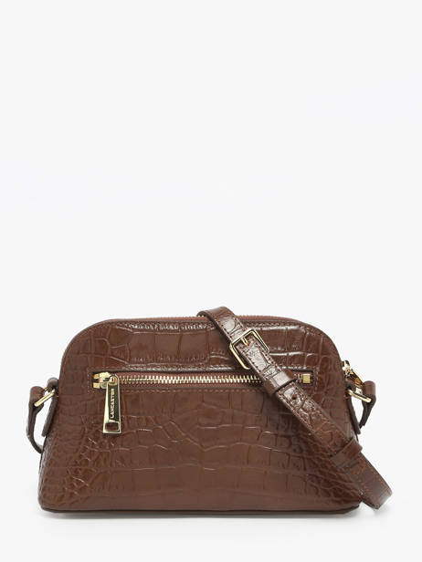 Cross Body Tas Exo Leder Lancaster Bruin exo 113 ander zicht 3