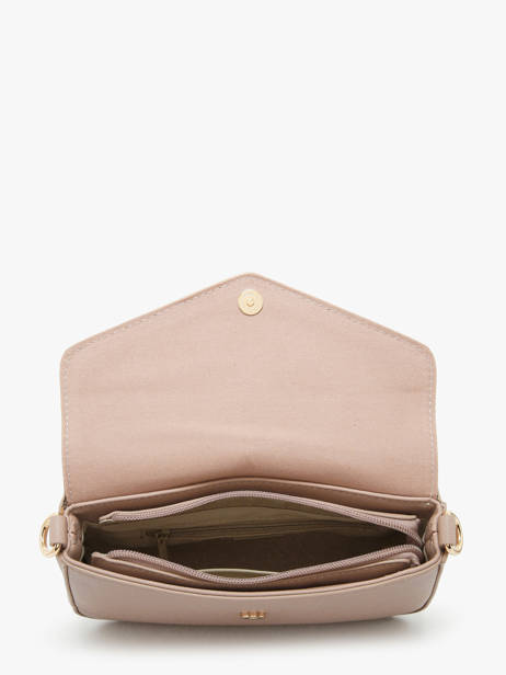 Sac Bandoulière Saffiano David jones Rose saffiano 5 vue secondaire 2