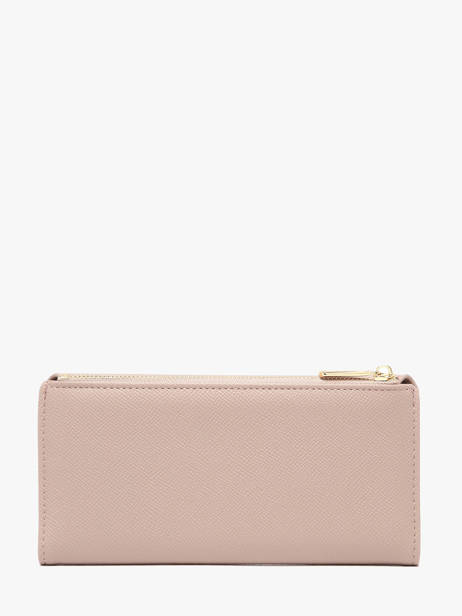 Portefeuille David jones Roze saffiano P164 ander zicht 3