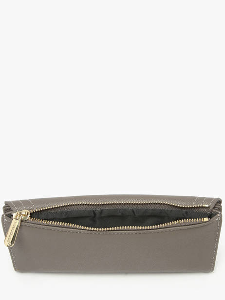 Portefeuille David jones Bruin saffiano P164 ander zicht 2