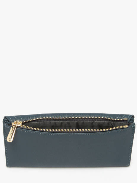 Portefeuille David jones Bleu saffiano P164 vue secondaire 2