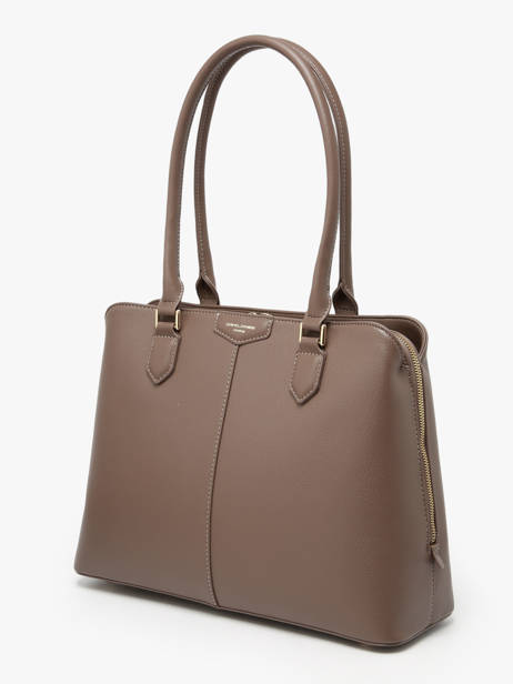 Schoudertas Dune David jones Bruin dune 1 ander zicht 2