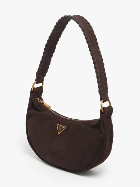 Cross Body Tas Amita Leder Guess Bruin amita SB953972 ander zicht 1