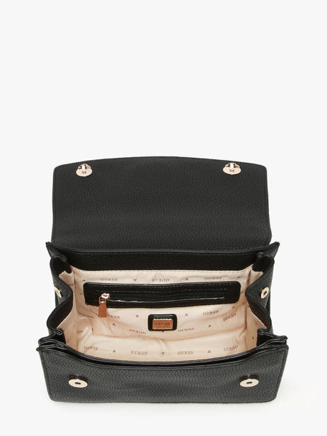 Cross Body Tas Calista Guess Zwart calista BG733421 ander zicht 2