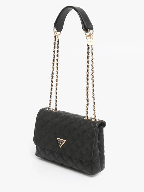 Cross Body Tas Giully Guess Zwart giully QG967320 ander zicht 1
