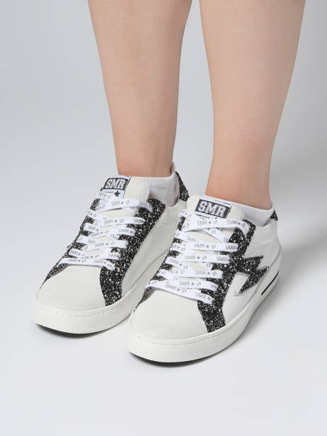 Sneakers Maya En Cuir Semerdjian Noir accessoires MAYA vue secondaire 1