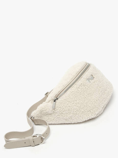 Sac Banane Derby Winter Mouton Et Cuir Nathan baume Beige n city S vue secondaire 1