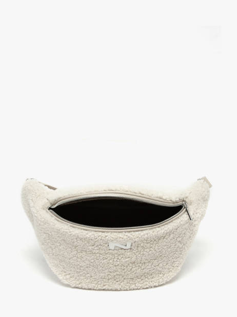 Sac Banane Derby Winter Mouton Et Cuir Nathan baume Beige n city S vue secondaire 3