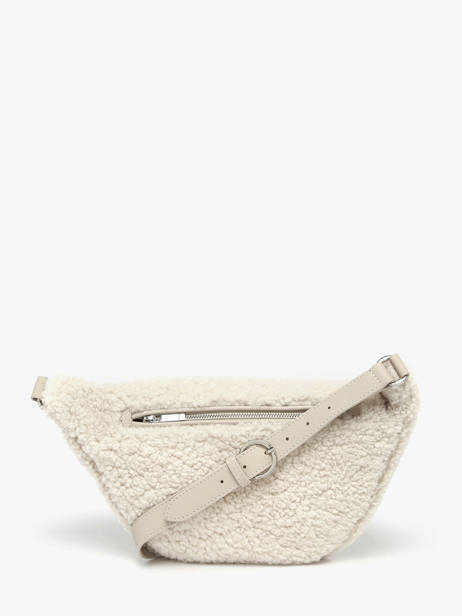 Sac Banane Derby Winter Mouton Et Cuir Nathan baume Beige n city S vue secondaire 4