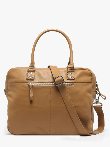Sac Macy Cuir Nat et nin Beige vintage MACY vue secondaire 4