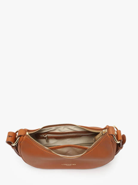 Cross Body Tas Donna Aria Leder Lancaster Bruin donna aria 75 ander zicht 2