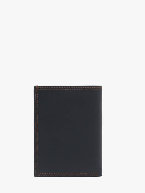Portefeuille Soft Vintage Cuir Lancaster Bleu soft vintage homme 120-12 vue secondaire 4