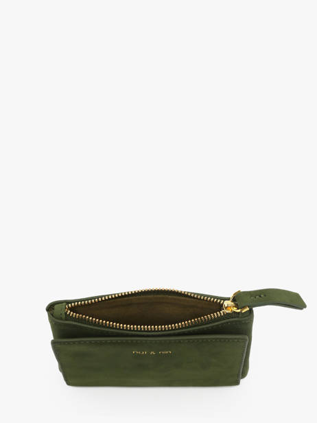 Portefeuille Cuir Nat et nin Vert vintage SOLY vue secondaire 2