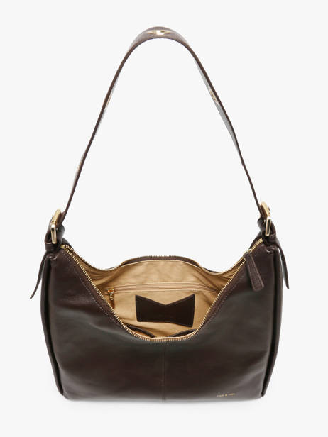 Sac Porté épaule Tina Cuir Lisse Nat et nin Marron vintage TINA vue secondaire 2