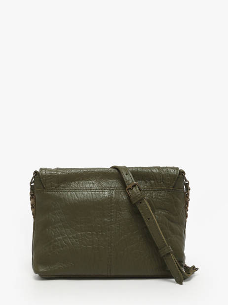 Cross Body Tas Felizia Leder Pieces Groen felizia 17116820 ander zicht 3