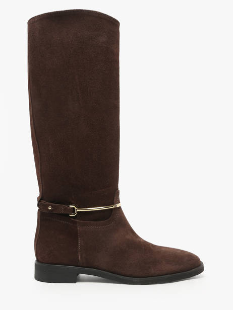 Bottes En Cuir The icona Marron women EMMA65