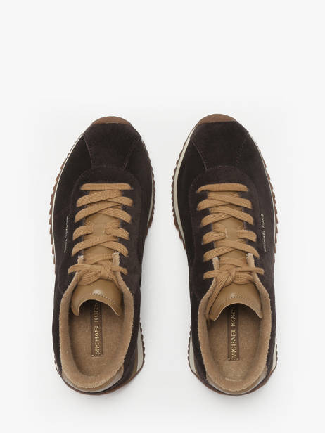 Boots Uit Leder Michael kors Bruin women HFS1S240 ander zicht 3