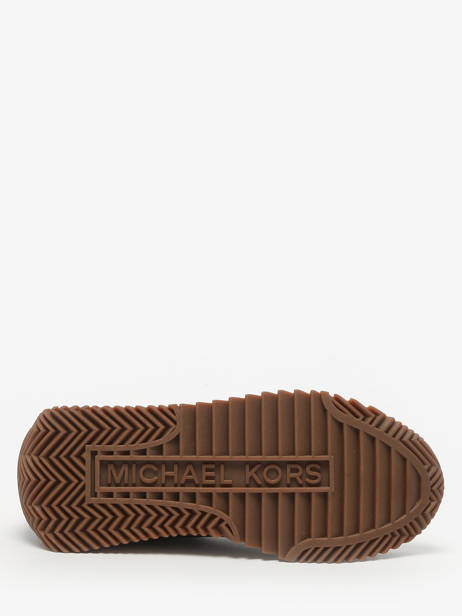 Boots Uit Leder Michael kors Bruin women HFS1S240 ander zicht 4