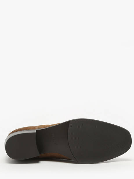 Enkellaarsjes Uit Leder Inuovo Bruin women E07001 ander zicht 4