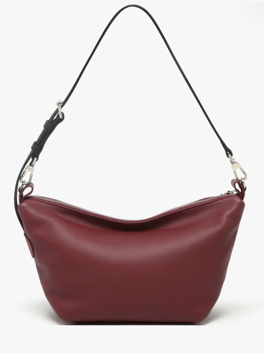 Longchamp Besace longchamp cuir Cross body tas Violet
