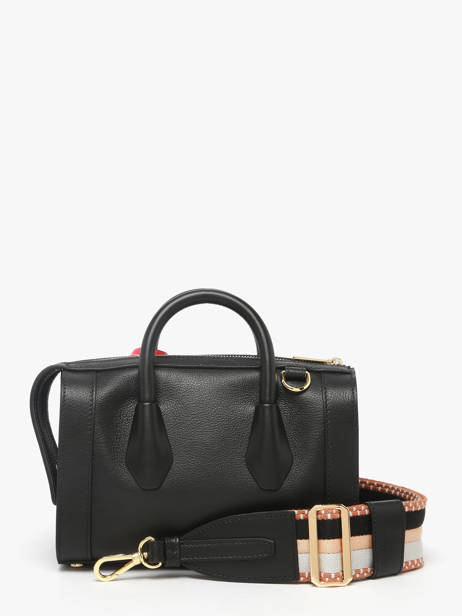 Mini Bowlingtas Bcbg Leder Lancel Zwart bcbg A13689 ander zicht 4