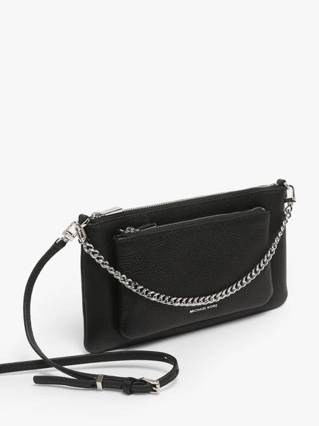 Sac Bandoulière Jet Set Cuir Michael kors Noir jet set F5SJ6C8L vue secondaire 1