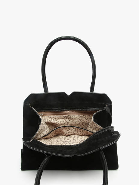 Handtas Velvet Miniprix Zwart velvet F7510 ander zicht 1