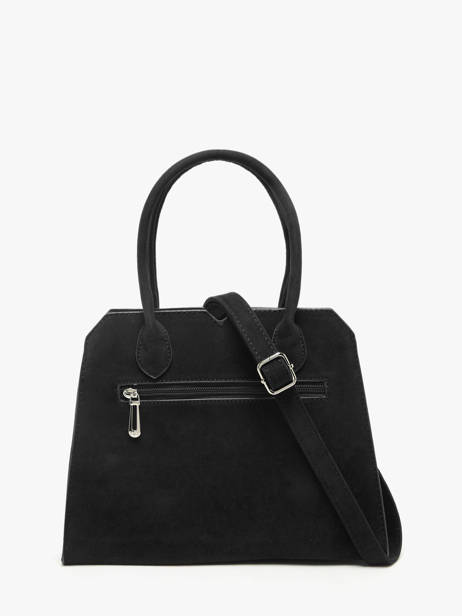 Handtas Velvet Miniprix Zwart velvet F7510 ander zicht 2