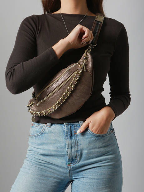 Heuptasje Mila louise Bruin vintage 23689X ander zicht 1