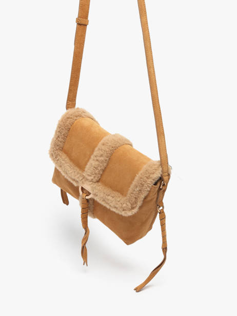 Cross Body Tas Othilia Leder Vanessa bruno Beige othilia 10V40907 ander zicht 1