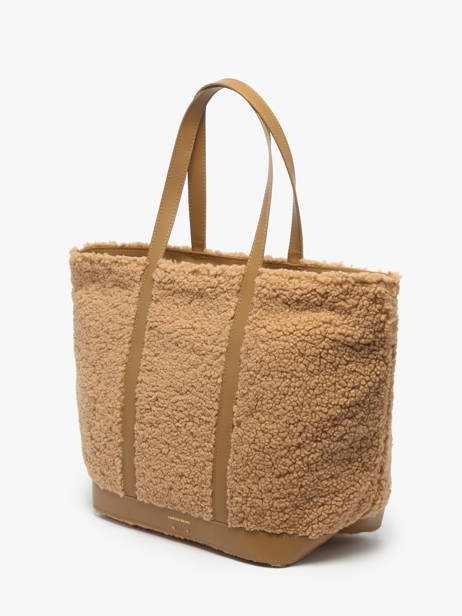 Schoudertas Cabas Vanessa bruno Beige cabas 15V40409 ander zicht 1