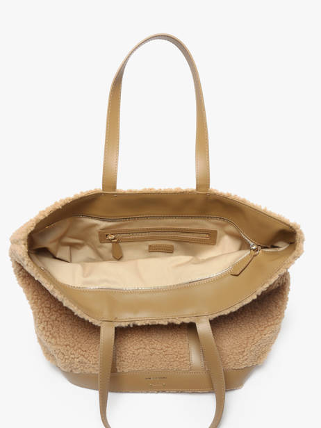 Schoudertas Cabas Vanessa bruno Beige cabas 15V40409 ander zicht 2