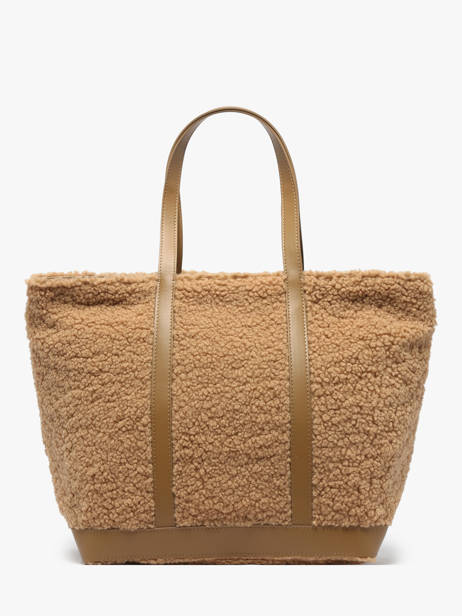Schoudertas Cabas Vanessa bruno Beige cabas 15V40409 ander zicht 3
