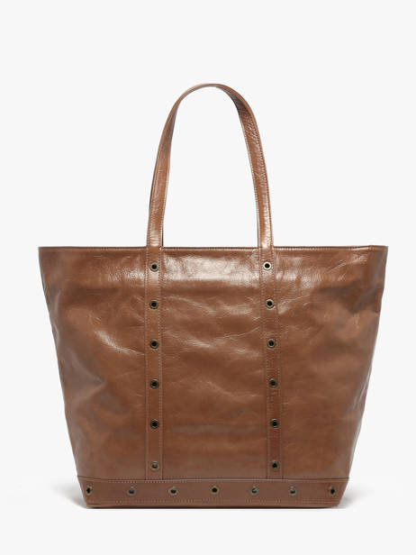 Sac Porté épaule Cabas Cuir Vanessa bruno Marron cabas cuir 82V40409