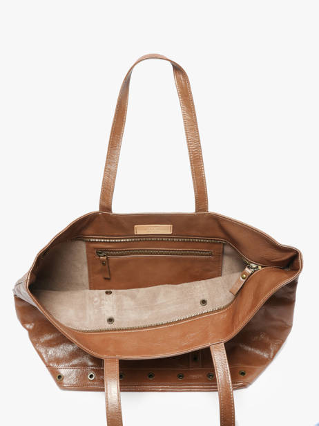 Sac Porté épaule Cabas Cuir Vanessa bruno Marron cabas cuir 82V40409 vue secondaire 2