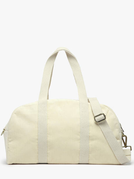Schoudertas Velours Ribfluweel Hindbag Beige velours V ander zicht 3