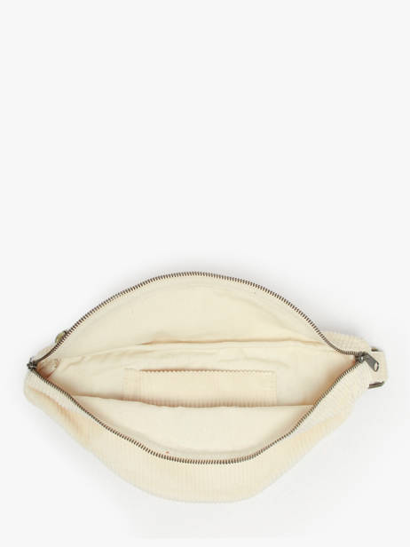 Heuptasje Hindbag Beige velours V ander zicht 2