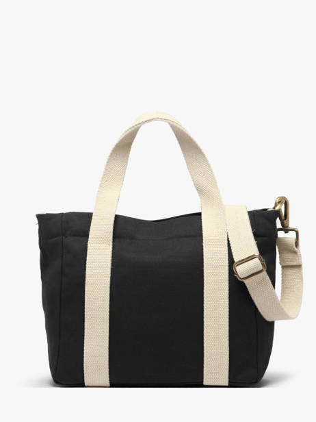 Sac Porté Main Best Seller Coton Hindbag Noir best seller LOUISE vue secondaire 3