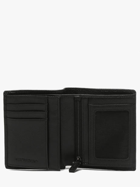 Portefeuille Leder Valentino Zwart fort VPP9LX84 ander zicht 1