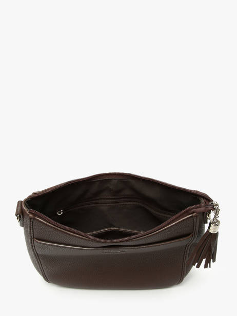 Sac Bandoulière Grained Miniprix Marron grained F8575 vue secondaire 2